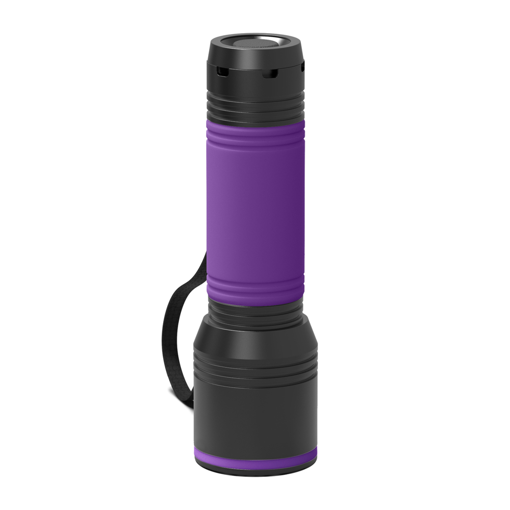 Taschenlampe REEVES-myFLASH 700 - schwarz, lila
