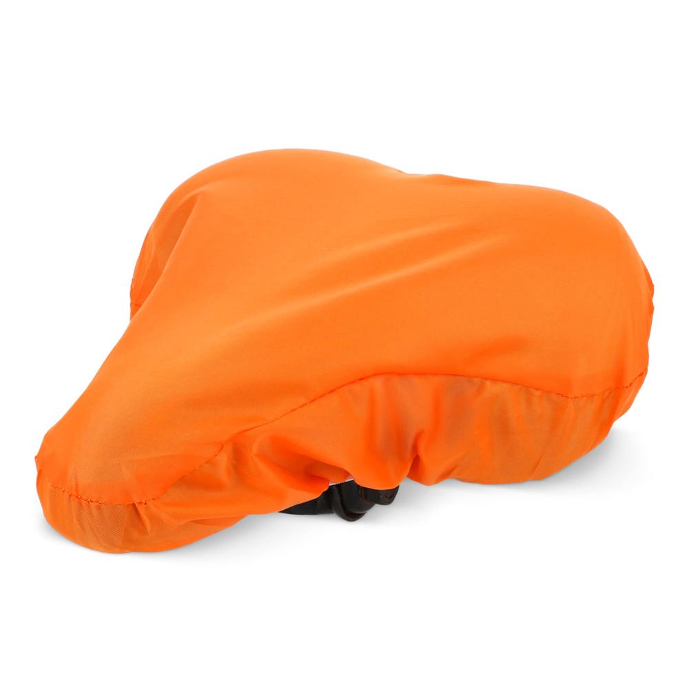Fahrrad Sattelbezug aus R-PET-Material - orange